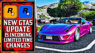 Its Ending SOON Dont MISS THIS Before The NEW GTA Online Update New GTA5 Update [upl. by Yrek]