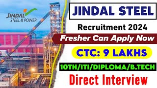 Jindal Steel Recruitment 2024 Apply Online  Bihar LRC Update 2024  Jindal Steel Jamshedpur Job [upl. by Akli]