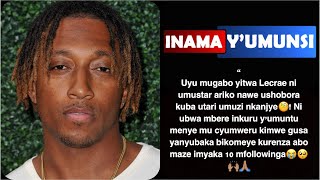 Inama yumunsiUyu mugabo yitwa Lecrae numustar mumenye vuba ariko inkuru ye yaranyubatse bikomeye [upl. by Lennej]