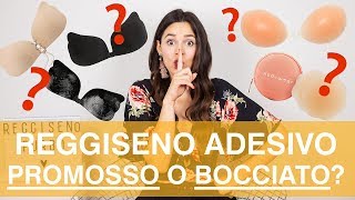 Reggiseno adesivo e invisibile TUTTO quello che cè da sapere  Irene Colzi Irenes Closet [upl. by Eynobe]