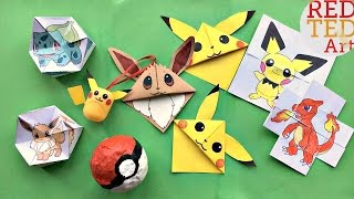 5 Fun Pokemon DIYs amp Crafts [upl. by Adnawuj]