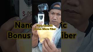 Spray Nano Ceramic Coating Pengkilap Pelindung Cat Motor Mobil [upl. by Melamed]