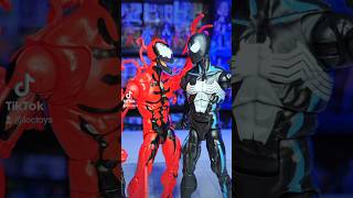 Carnage Vs Spiderman Marvel Legends loctoys carnage venom venom2 spiderman marvellegends [upl. by Nawyt]