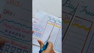 DIY Reusable Planner diy easy creative simple shorts viral [upl. by Skees]