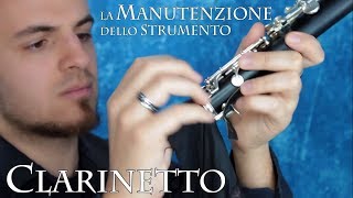 CLARINETTO  la manutenzione dello strumento [upl. by Cadmann307]