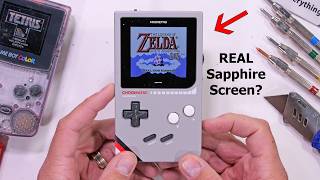 THE GAME BOY COLOR IS BACK  with a Sapphire Screen [upl. by Jeaz]