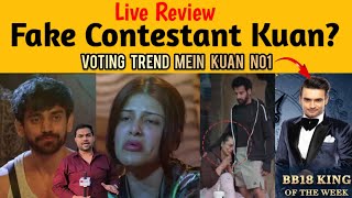 Bigg Boss 18 Live Review Wild को पता है Footage Kahan Milegi  Voting Trend Mein No1 Kuan [upl. by Gustav]