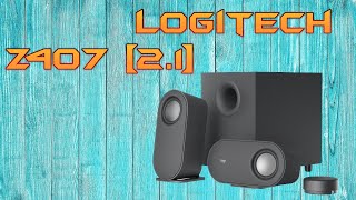 Logitech Z407 21  głośniki z Bluetooth 50 i subwooferem  test recenzja review [upl. by Brunhilde]