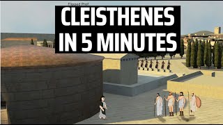 Cleisthenes in 5 minutes flipped prof lesson [upl. by Housen]