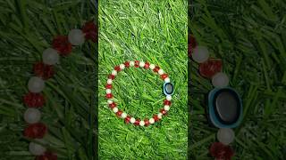 Red Bead Bracelet impaurnima shorts ytshorts trending viralvideo beadedbracelet handmade [upl. by Barimah]