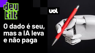 IA não está roubando seu emprego ainda mas está usando seus dados como nunca [upl. by Dawes448]