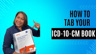 TABBING YOUR ICD10CM BOOK [upl. by Ahcurb]