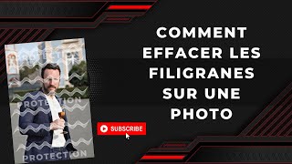 Comment retirer les filigranes sur une photo ou image protégée [upl. by Tews]