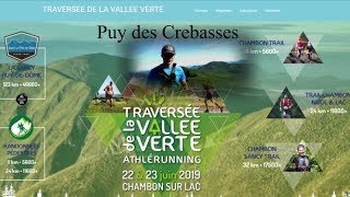 Traversée de la Vallée Verte 2019  Au Puy des Crebasses  123 et 32 km [upl. by Tracee]