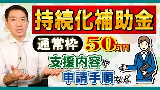 【持続化補助金 50万円】支援内容  給付までの流れ  補助対象になる経費・ならない経費  計画書サンプル  これから申請をお考えの方へ、是非ご覧ください〈22年10月時点〉 [upl. by Yekcim]