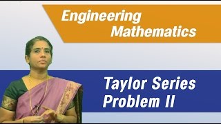 Taylor Series Problem  Best Engineering Mathematics Tips amp Tricks Anna University  JNTU  GATE [upl. by Tine]