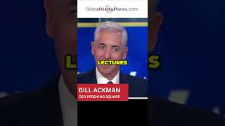 Bill Ackman On Donald Trump Only Candidate Talking About Growth [upl. by Laamak]