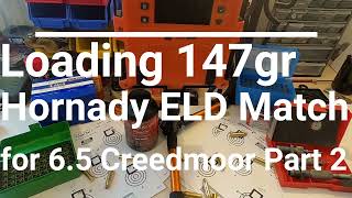 147gr ELD Match for 65 Creedmoor Part 2 [upl. by Meta830]