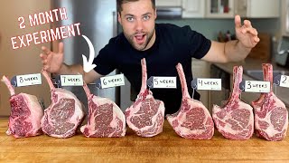 How long should you dry age a steak 7 RIBEYES go head to head [upl. by Brill]