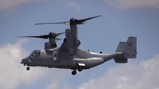 MV22 Osprey Demonstration  2024 MCAS Cherry Point Air Show [upl. by Celia339]