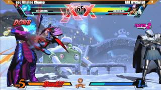 UMVC3 Winners Final coL Filipino Champ vs AGE NYChrisG  The Fall Classic Tournament [upl. by Eirotal]