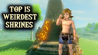 Top 15 Weirdest Shrines in Zelda Breath of the Wild [upl. by Rubin]