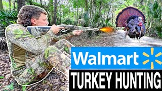 EPIC WALMART Budget Turkey Hunting Challenge [upl. by Noruq]