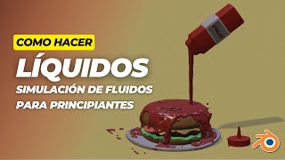 COMO HACER LÍQUIDOS RÁPIDO  SIMULACIÓN DE FLUIDOS  Tutorial Blender 34 En Español [upl. by Yaker]