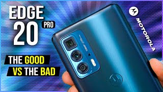 Motorola Edge 20 Pro Review  The Bad Vs The Good [upl. by Aitam]