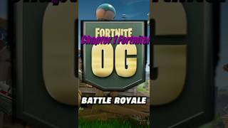 Fortnite OG is Back gaming [upl. by Anohs]