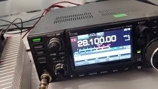 Q5 Signal VHF Transverter with ICOM7300 [upl. by Haily52]