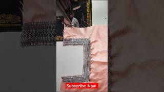 Handmade Fancy Neckline Design  Easy Embroidery Ideas neckdesign neck shorts diy 2025 [upl. by Volding]