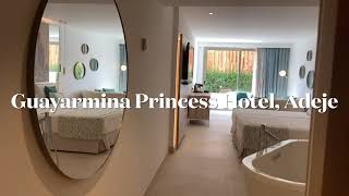 Guayarmina Princess Adeje Tenerife  hotel and room tour Dec 2022 [upl. by Levitan503]