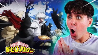 THE VILLAINS ARRIVE MY HERO ACADEMIA SEASON 7 EPISODE 5 REACTION [upl. by Jacquette]