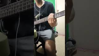 Poormans Grave  Eraserheads Bass Cover bass shorts viralvideo [upl. by Anaer]