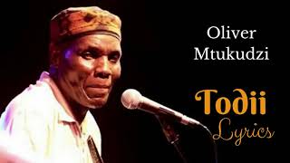 Oliver Mtukudzi Todii Translation Lyrics CLEF TV [upl. by Mateya50]