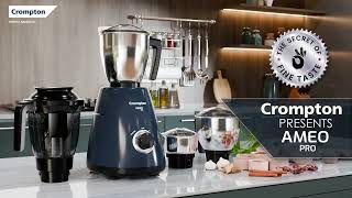 Cromptons Ameo Pro  Mixer Grinder [upl. by Ttehc697]