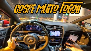 GOLF GTI DA NASA E NISSAN 350Z ACELERANDO NA PISTA INDO PRO ENCONTRO🔥😈 [upl. by Eddra]