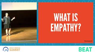 Agile Greece Summit 2019  Empathy is a technical skill by Andrea Goulet [upl. by Ibbed]