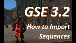 How to Import Sequences into GSE 32  Updated Video Here httpsyoutubeMy2Bmyhs20g [upl. by Ahsemed]