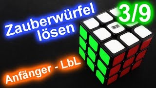 Zauberwürfel lösen  Tutorial  Anfänger Methode  weißes Kreuz  BoaToX [upl. by Eissen]