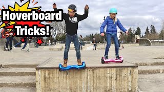 Hoverboard Tricks at the Skatepark [upl. by Margot755]