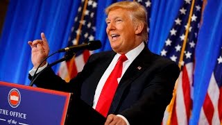 Donald Trump FULL news conference Jan 11 2017 [upl. by Corotto934]