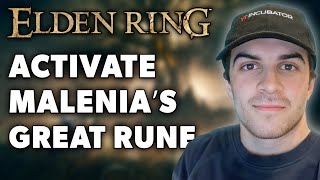 How to Activate Malenia’s Great Rune Isolated Divine Tower Elden Ring Full 2024 Guide [upl. by Marienthal413]