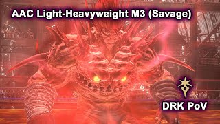 M3S Clear  DRK MT PoV  AAC LightHeavyweight M3 Savage  FFXIV [upl. by Alli]