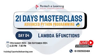 Day 04  Lambda ampFunctions [upl. by Yelnek]