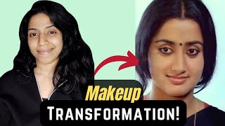 Sumalatha  Clara  Makeup Transformation  Niv Vin Arts [upl. by Kawai]