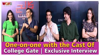 Oneonone with the Cast Of College Gate  Exclusive Interview  Woke Capital [upl. by Hakkeber374]