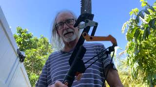 How to use a Fiskar Expandable Tree Poll Trimmer [upl. by Lamdin]