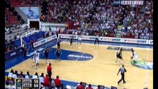 MUNDIAL DE BASQUET TURQUIA 2010 ARGENTINA VS ANGOLA Fase Regular [upl. by Ikcir714]